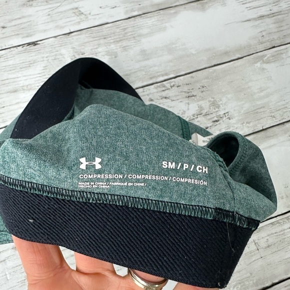 UNDER ARMOUR SPORTS BRA GREEN SZ S - Picture 6 of 6